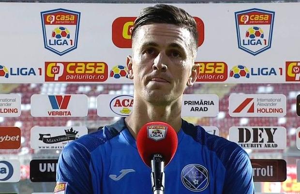 Florin Gardoș, plin de nervi, după Sepsi - Clinceni 0-0: „Nu-mi place așa, în mocirlă, să ne apărăm 90 de minute”
