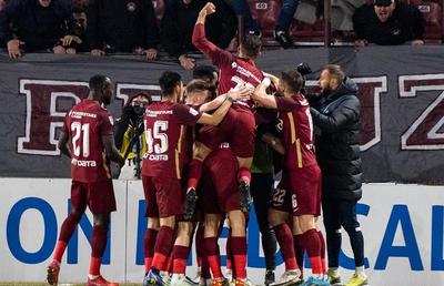 Victorie chinuită, iar CFR e la 8 puncte de FCSB! Rapid, tot mai departe de play-off » Clasamentul