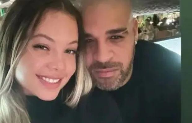 Brazilianul Adriano a împlinit 40 de ani și a petrecut cu o studentă de doar 21 ani. Imaginea care i-a dat de gol pe cei doi