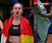 Diana Belbiță, înfrângere în UFC » A pierdut la puncte: „Credeam că am făcut totul pentru a câștiga”