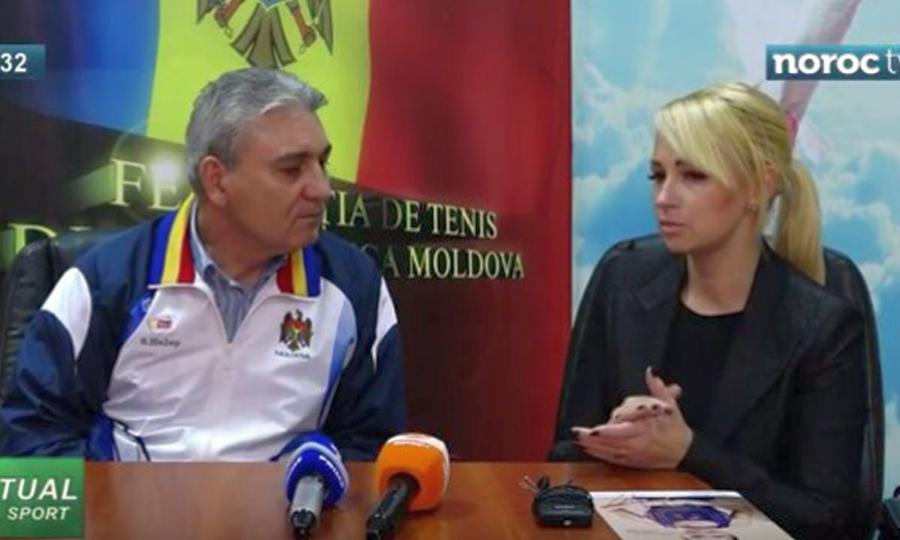 Marina Tauber, în 2016, alături de Stere, tatăl Simonei Halep / Sursă foto: noroc.tv „Se vor transfera pe card!” » Marina Tauber, fosta șefă a Federației de Tenis, filmată când le explică activiștilor din Republica Moldova când vor primi bani din Rusia: „E vorba de lunile de campanie”