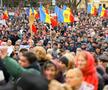 Imagini cu protestul de la Chișinău / Sursă foto: Facebook@ Marina Tauber