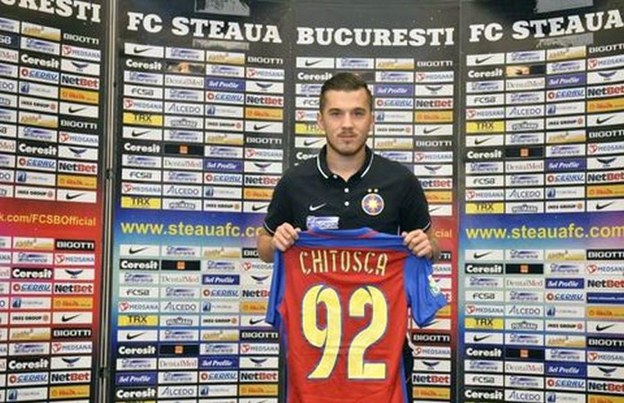 Sebastian Chitoșcă, în momentul transferului la FCSB / Sursă foto: Arhivă Fostul fotbalist al lui FCSB: „Am câștigat 330.000 € la pariuri, pe «stilul Las Vegas»!”