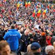 Imagini cu protestul de la Chișinău / Sursă foto: Facebook@ Marina Tauber