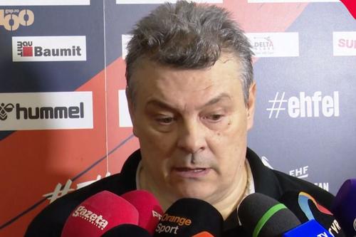 Javi Pascual (55 de ani), antrenorul lui Dinamo, a spus că fanii „câinilor” au avut un rol important în victoria cu CSM Constanța, scor 33-23, în runda cu numărul doi a grupei 4 din European League la handbal masculin