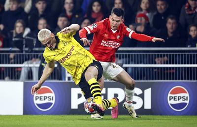Borussia Dortmund smulge o remiză la Eindhoven, 1-1, și este favorită la calificarea în „sferturi”