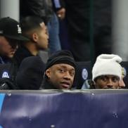 Kanye West, Bianca Censori și Ty Dolla $ign la Inter – Atletico Madrid // foto: Guliver/gettyimages