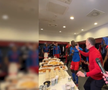 MM Stoica, fiesta în vestiar după FCSB - PAOK. FOTO: captură video FCSB