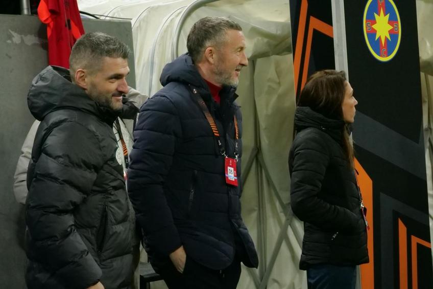 Mihai Stoica, înainte de FCSB - PAOK / Foto: Ionuț Iordache GSP