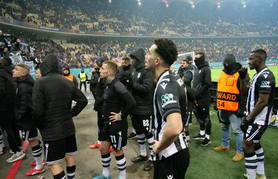 UMILIȚI în fața peluzei pe Arena Națională, după FCSB - PAOK! Reporterii GSP au surprins imagini incredibile