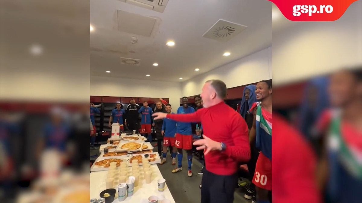 MM Stoica, fiesta în vestiar după FCSB - PAOK