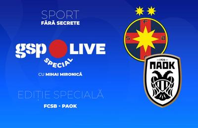 FCSB - PAOK » Roș-albaștrii caută calificarea în optimile Europa League! Analizăm cu Raul Rusescu și Ciprian Marica