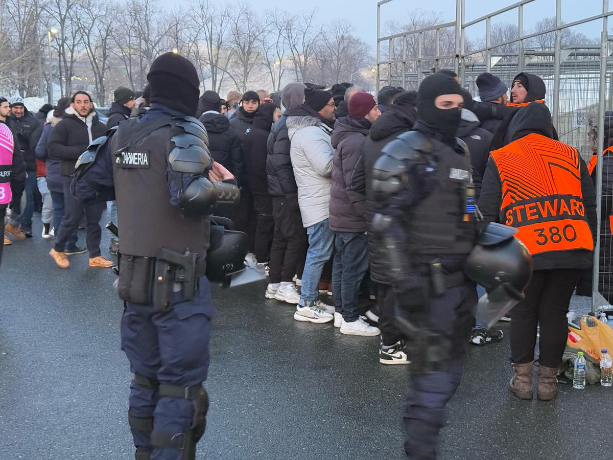 FCSB - PAOK, retur play-off pentru „optimile” Europa League // 20.02.2025 » Imagini dinaintea partidei