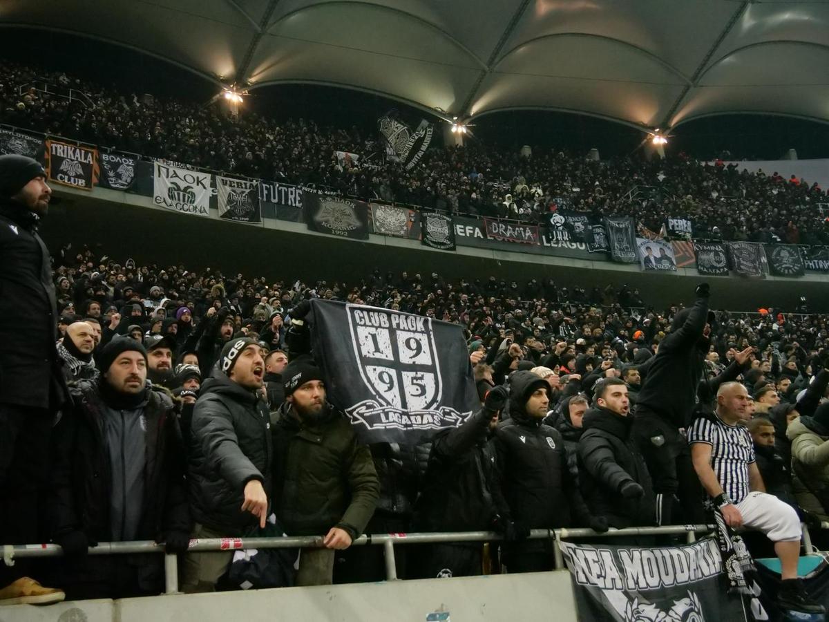 UMILIȚI în fața peluzei pe Arena Națională, după FCSB - PAOK! Reporterii GSP au surprins imagini incredibile