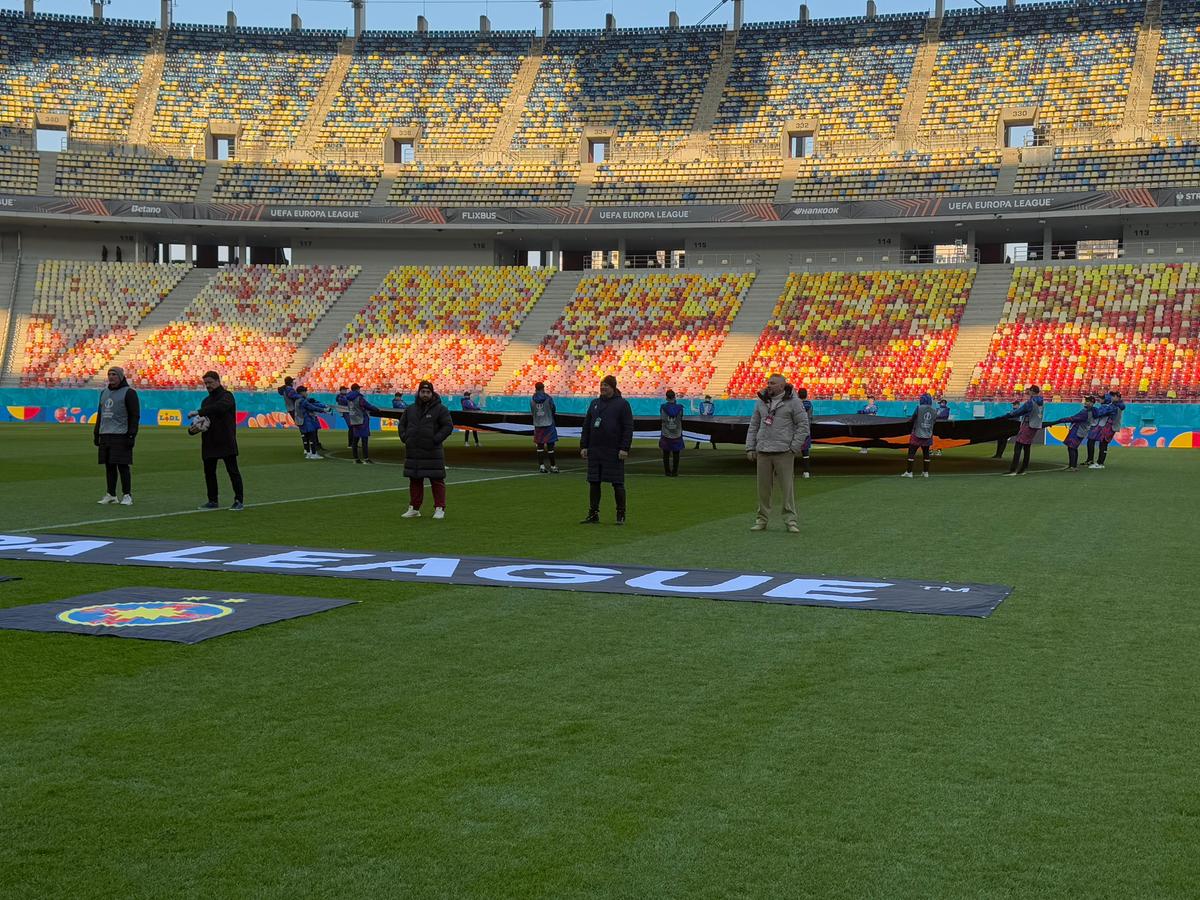 Imagini de la Arena Națională, înainte de FCSB - PAOK, ora 15:00