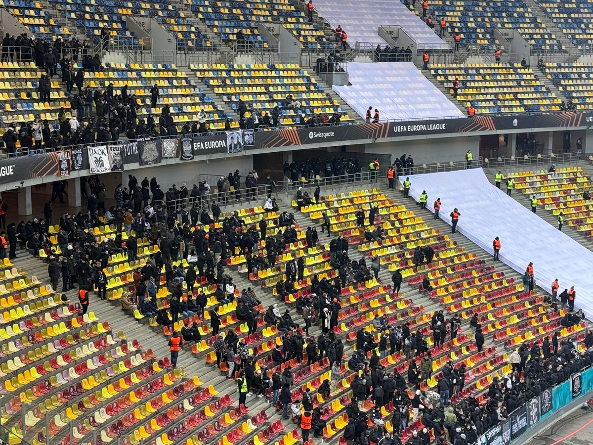 FCSB - PAOK, retur play-off pentru „optimile” Europa League // 20.02.2025 » Imagini dinaintea partidei