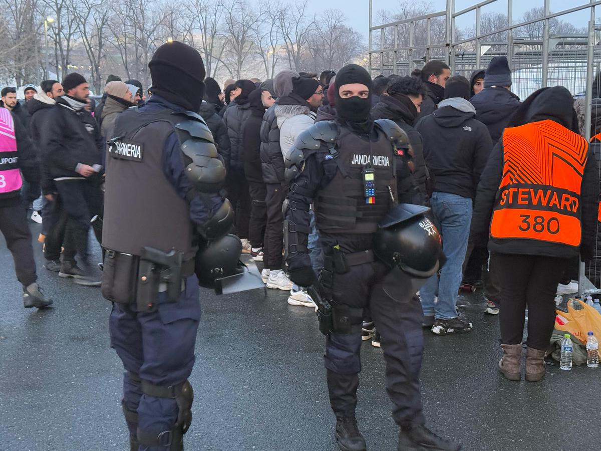 FCSB - PAOK, retur play-off pentru „optimile” Europa League // 20.02.2025 » Imagini dinaintea partidei