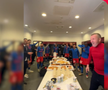MM Stoica, fiesta în vestiar după FCSB - PAOK. FOTO: captură video FCSB
