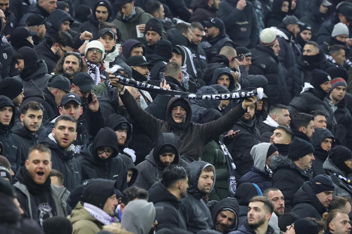 FCSB - PAOK, retur play-off pentru „optimile” Europa League // 20.02.2025 » Imagini de la încălzire