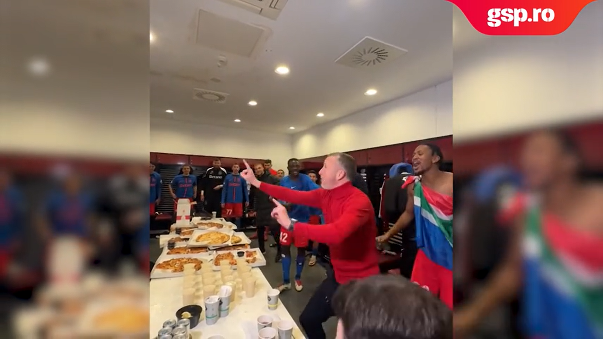 MM Stoica, fiesta în vestiar după FCSB - PAOK