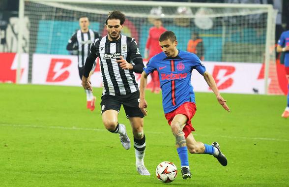 Juri Cisotti, după primul gol la FCSB și o prestație excepțională: „O seară incredibilă! Merităm calificarea”