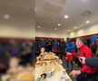 MM Stoica, fiesta în vestiar după FCSB - PAOK. FOTO: captură video FCSB