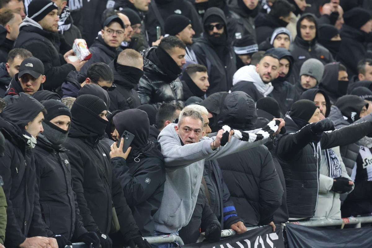 FCSB - PAOK, retur play-off pentru „optimile” Europa League // 20.02.2025 » Imagini de la încălzire