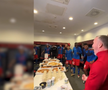 MM Stoica, fiesta în vestiar după FCSB - PAOK. FOTO: captură video FCSB