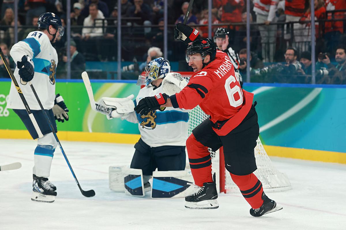 Canada - Finlanda, semifinala competiției de hochei de la JO 2026