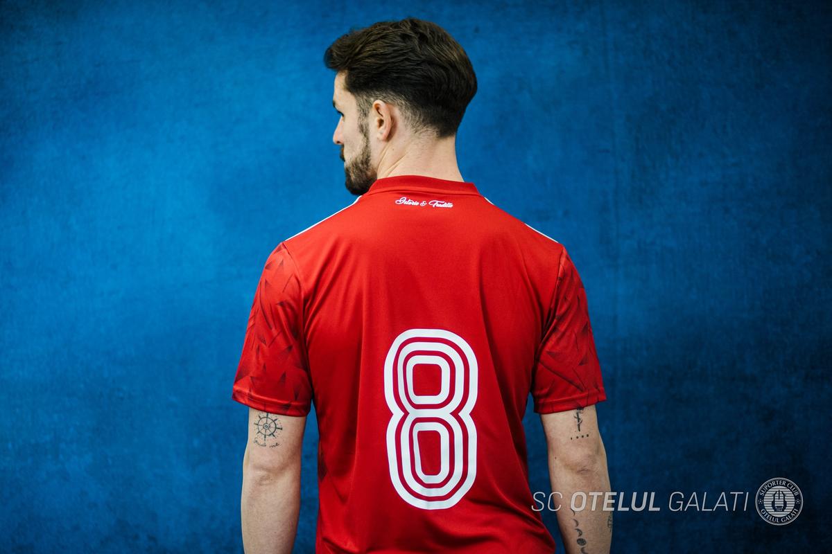Oțelul Galați, tricouri speciale la meciul 1.000 în Superligă