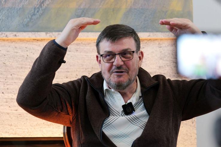 Marin Condescu, fostul șef de la Pandurii, în interviul acordat Gazetei / FOTO: Andrei Furnigă (GSP)