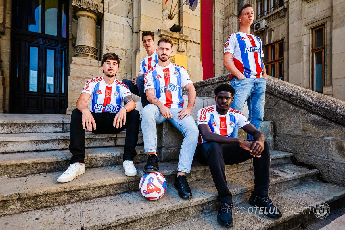 Oțelul Galați, tricouri speciale la meciul 1.000 în Superligă