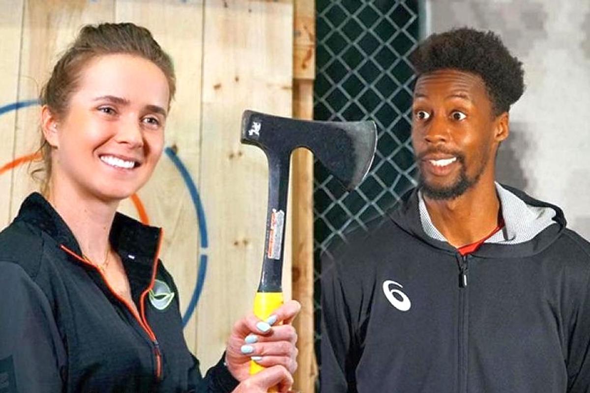 Elina Svitolina și Gael Monfils