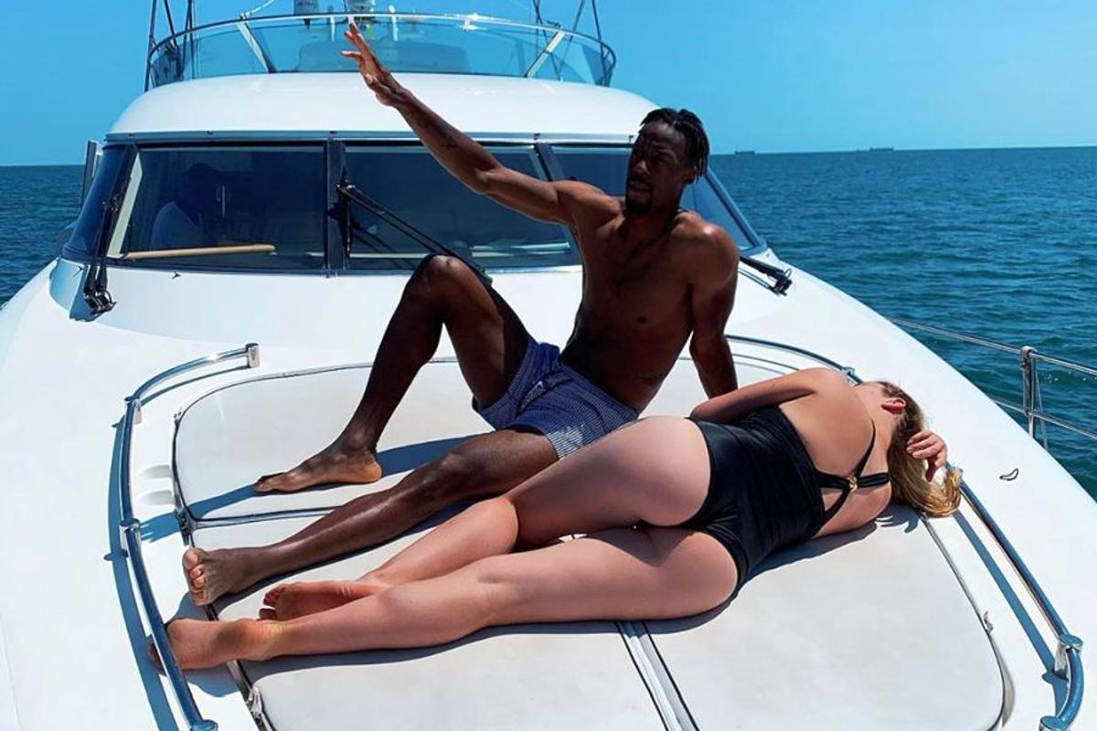 Elina Svitolina și Gael Monfils