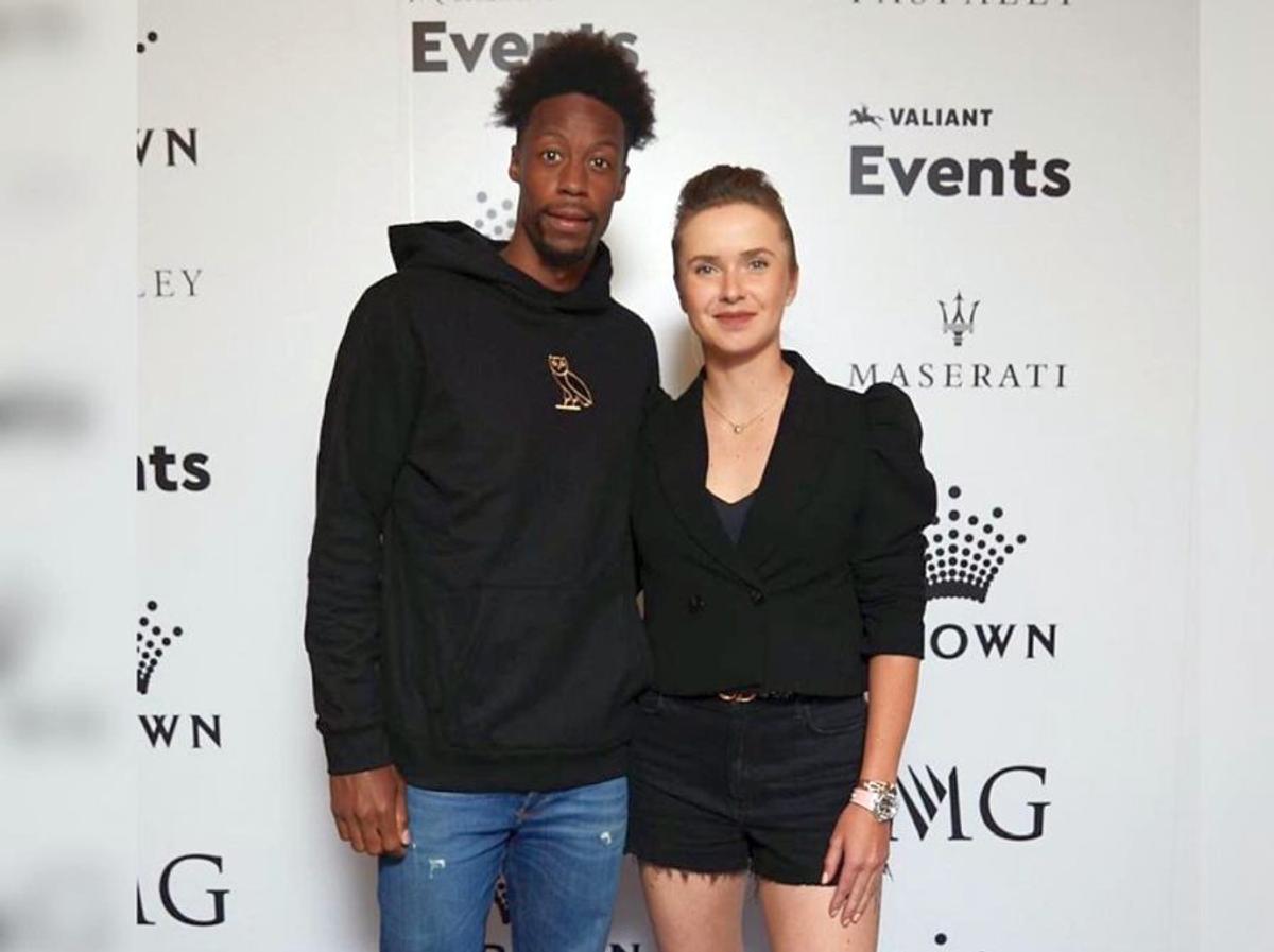 Elina Svitolina și Gael Monfils