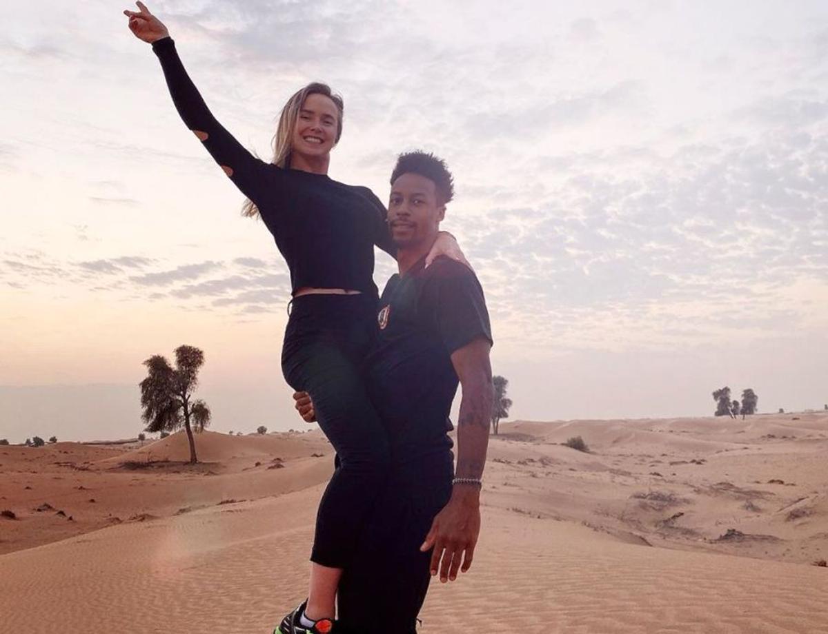Elina Svitolina și Gael Monfils