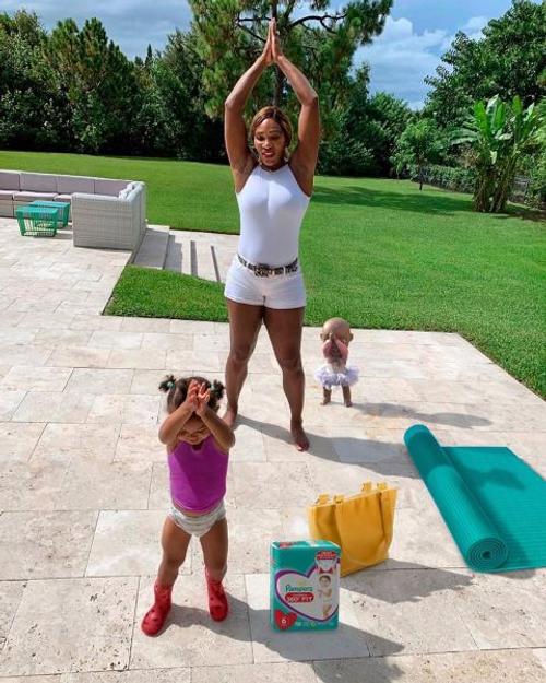 Serena Williams și Alexis Olympia