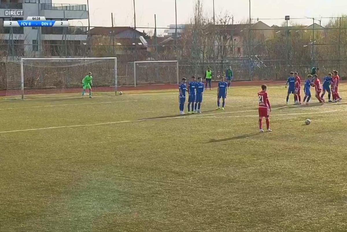 Borcea, goluri în Voluntari 2 - Dinamo 2
