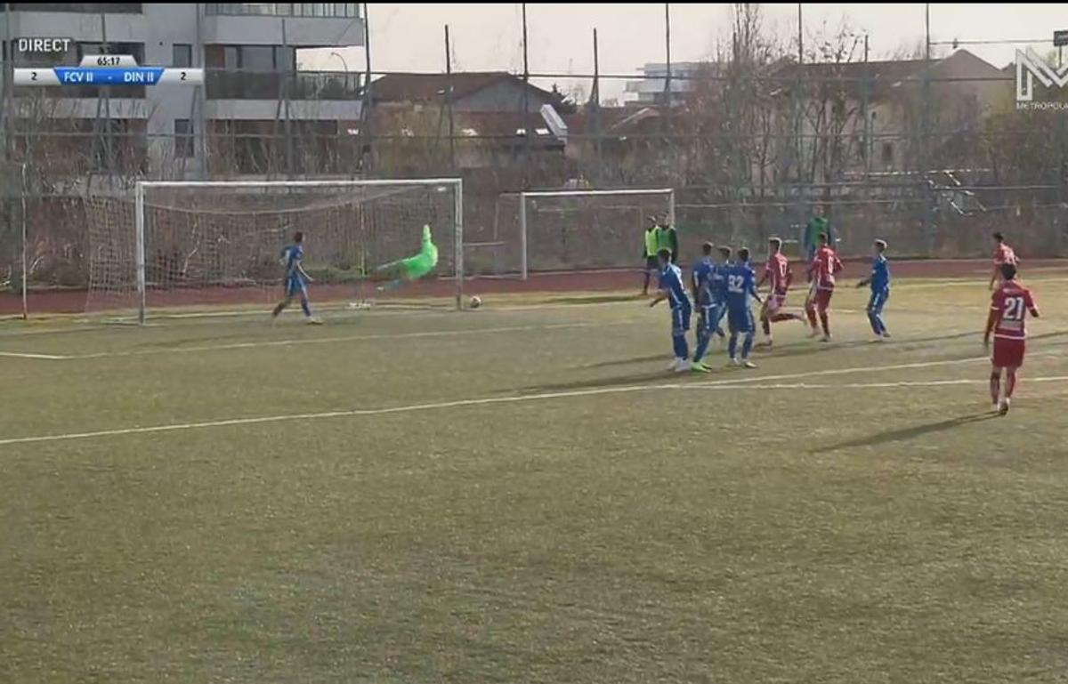 Borcea, goluri în Voluntari 2 - Dinamo 2