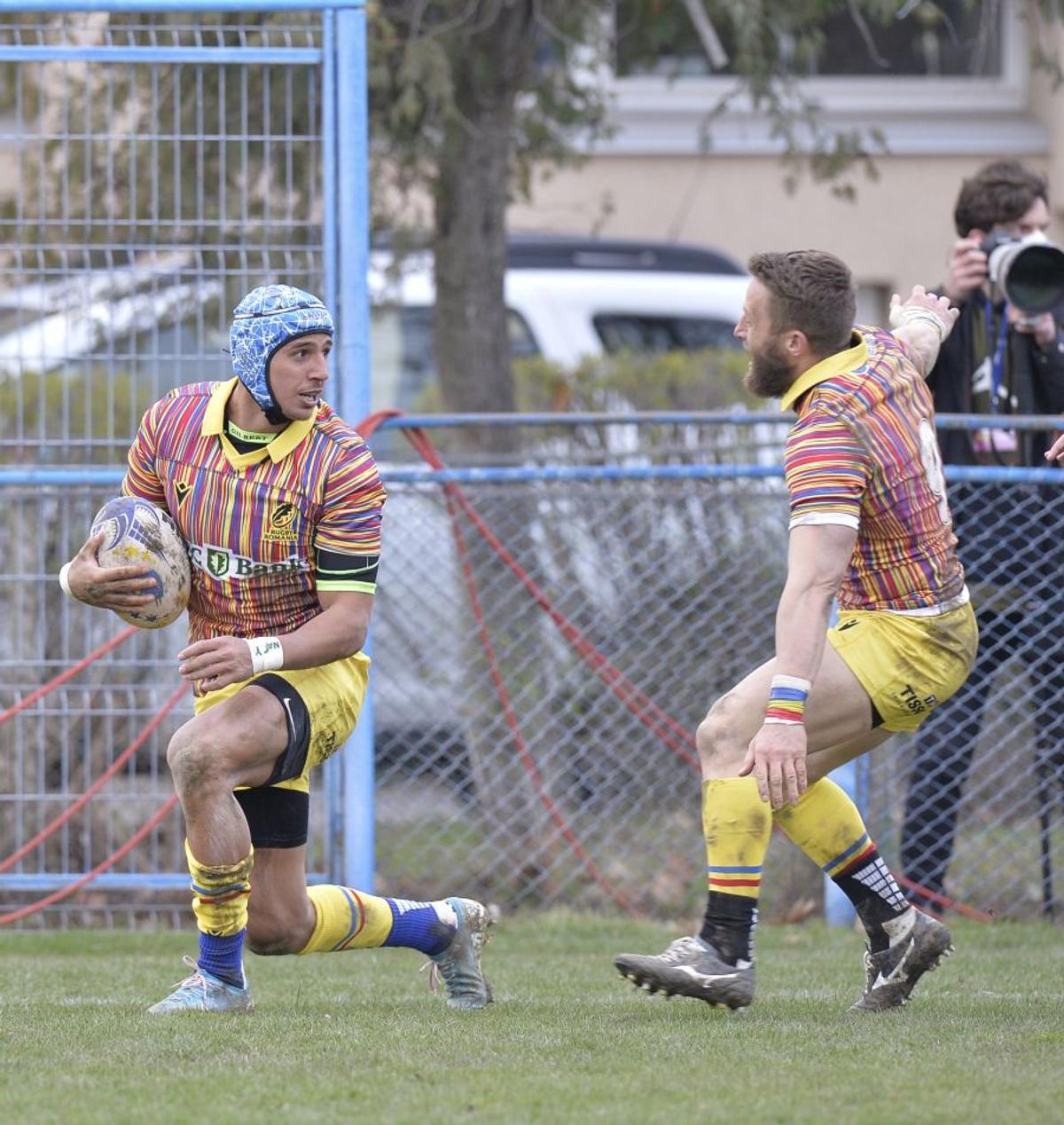 România - Spania 22-16. Victorie importantă pentru „stejari” în Rugby Europe Championship