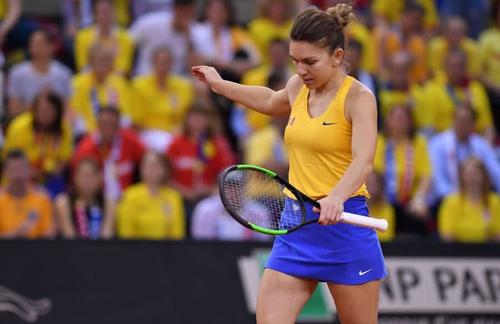 Simona Halep va fi în echipa României în meciul cu Italia. Sursă foto: Raed Krishan