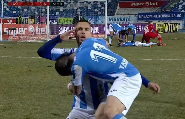 Poli Iași - Dinamo 1-0 » N-a venit „SMURD-ul” în Copou! „Câinii” s-au făcut de râs și în fața „lanternei roșii”