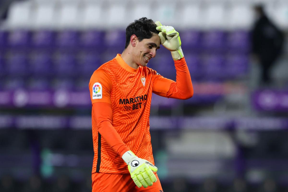 FOTO Momente senzaționale în Valladolid - Sevilla! Portarul Bono a marcat și s-a dezlănțuit pe gazon