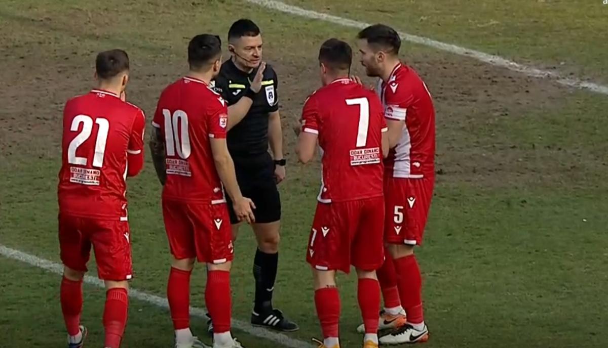 Steliano Filip a cerut penalty în Dinamo - Sepsi