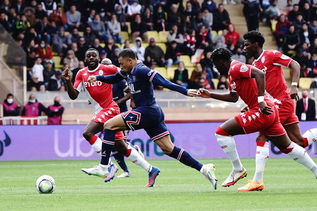 Haos total la PSG! Cu Mbappe și Neymar pe teren, trupa lui Pochettino a fost UMILITĂ de Monaco
