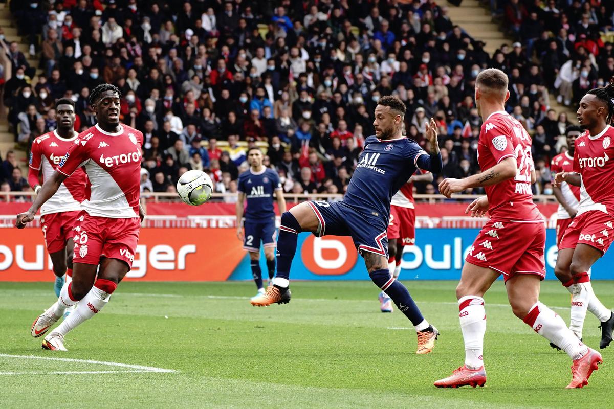 Haos total la PSG! Cu Mbappe și Neymar pe teren, trupa lui Pochettino a fost UMILITĂ de Monaco