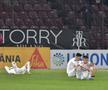 Jucătorii de la Rapid, afectați după meciul cu CFR Cluj // FOTO: Cristi Preda