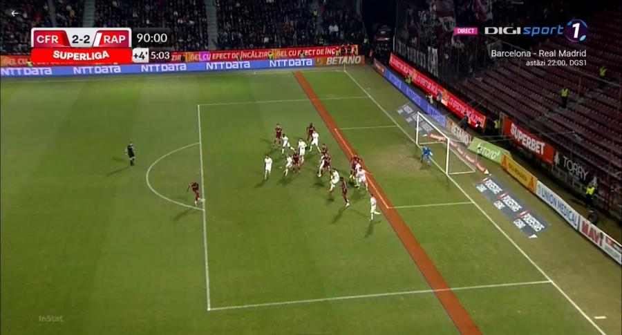 Cine a măsluit analiza VAR: noi sau spaniolii? Diferențe șocante de analiză a ofsaidului la CFR - Rapid versus Barcelona - Real Madrid