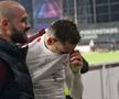 Valentin Costache, în lacrimi după Rapid - CFR Cluj  // FOTO: Cristi Preda