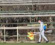 „Jucăm printre tranșee, ca-n război!”. Reportaj GSP la Liga 5, cu fotbal, conducte de gaze și spectatori mascați: „Joacă titulari «Scoică», «Pisică», «Lună», «Buze moi»”